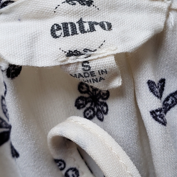 ENTRO Floral Ruffle Mini Dress - Picture 6 of 10